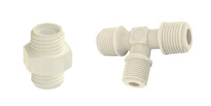 Standard Verbinder aus PVDF